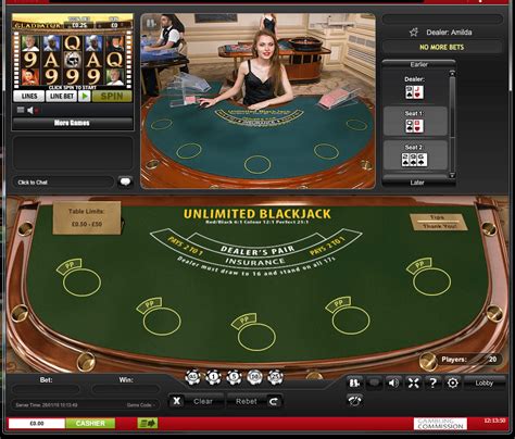  online live blackjack uk